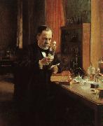 Albert Edelfelt Portrait of Louis Pasteur oil painting